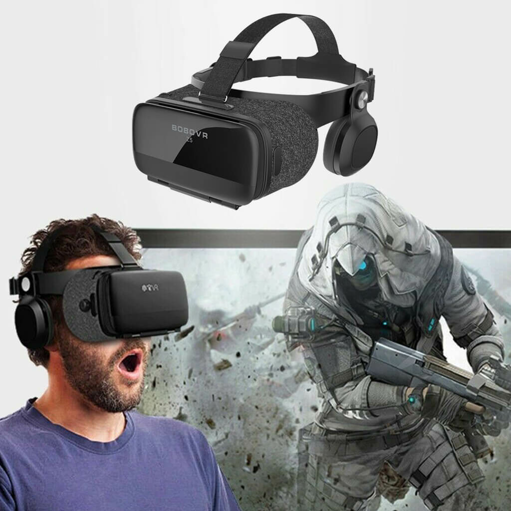 3D VR Bobovr Z5 Virtuális szemüveg fekete